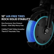 Electric Scooters for Adults, 650W Motor, Up to 21 MPH, Folding E Scooter with Side Lights