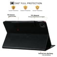 thumbnail image 4 of Dteck for iPad Pro 13 Inch Case (2024), Leather Folio Cover Auto Wake/Sleep with Card Slots, Multi-Angle Viewing Stand,Black, 4 of 7