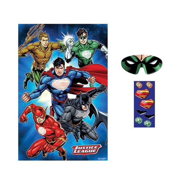 Justice League Multi-color Party Favors Game