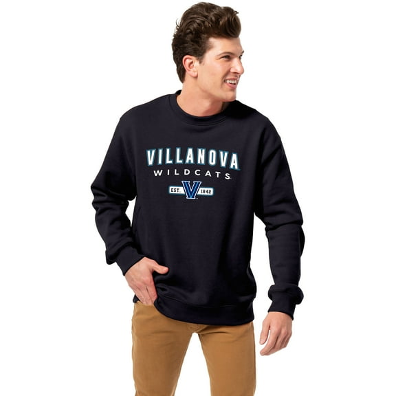 Men's-League Collegiate Wear  Navy Villanova Wildcats Essentials 2.0 Pullover Sweatshirt
