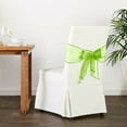 thumbnail image 7 of LA Linen Sheer Organza Chair Bow (Set of 10), 7 of 7