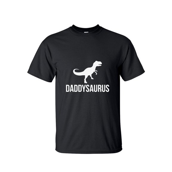 Graphic Tees Fathers Day - Daddysaurus Shirt - Big and Tall T shirts for Men