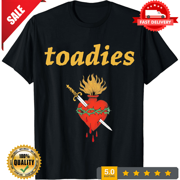Toadies Sacred Heart Shirt, NEW INSTOCK-TH77911