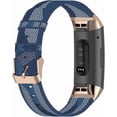 thumbnail image 2 of Tianle Band Compatible with Fitbit Charge 4/Charge 3/Charge 3 SE Watch,Nylon Fabric Woven Replacement Watch Strap Sport Fitness Band Wristband for Women Men, 2 of 8