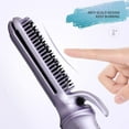 thumbnail image 3 of Plancha para el cabello y rizador, rizador de herramientas térmicas, plancha para el cabello con temperatura ajustable y rizador 2 en 1, herramientas térmicas para el cabello de tamaño de viaje Ormromra CZMR-HQ230-2, 3 of 6