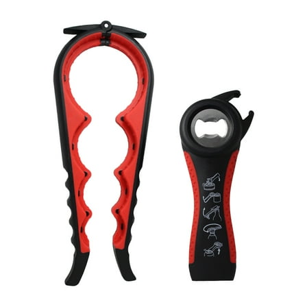 Fenzer Jar Opener Gripper For Seniors With Arthritis: Rubber Bottle Opener For Arthritic Hands -Silicone Jar Lid Openers Grippers For Opening Jars And Bottles - Easy Can Opener Gripper For Weak Hands