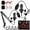 V8K+ Black mic *2, variant on Podcast Equipment Bundle for 2, Audio Interface with Voice Changer Condenser Microphone for Gamer, All-in-One Audio Mixer Perfect for Live Streaming, Singing, Gaming