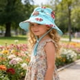 thumbnail image 2 of OGLCCG Toddler Bucket Sun Hat UPF 50+ Sun Protection Baby Bucket Hat Summer Beach Hats with Wide Brim for Boys Girls 1-8 Years, 2 of 7