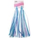thumbnail image 5 of 2 puños de bicicleta para niños con borlas y 1 timbre, cintas para manillar de patinete, serpentinas tejidas, accesorios para bicicleta (borlas azules y timbre rojo), 5 of 7