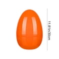 thumbnail image 3 of 11.8 Inch Open Top Jumbo Easter Egg Plastic Refillable Shell In Bright Colors For Party Gift Basket Fillers, Surprise Storage, Hunt Activity, School Classroom, Seasonal Decor, Reusable Durable Design, 3 of 6