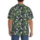 thumbnail image 3 of Fotbe Fun Panda Playing With Bamboo Leaves Camisa Estampada de Manga Corta para Hombre, Casual de Verano, Estilo Playero, Sin Arrugas-X-Large, 3 of 5
