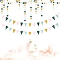 thumbnail image 3 of Dalrosia Circle Garland Glitter Hanging Polka Dots Streamer Banner Backdrop Kids Birthday Party Decoration Wedding Graduation Ramadan EID Engagement Bridal Baby Shower Bachelorette Decor, 3 of 6