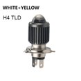 thumbnail image 1 of OSRAM Luz LED Para Motocicleta H4 H6 BA20d Faro AC DC12V-80V 8000LM Blanco + Amarillo Dos Colores Bombilla Súper Brillante, 1 of 4