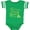 Football Green and White, variant on Inktastic My Sister Loves Me Baby Boy Boys Baby Bodysuit