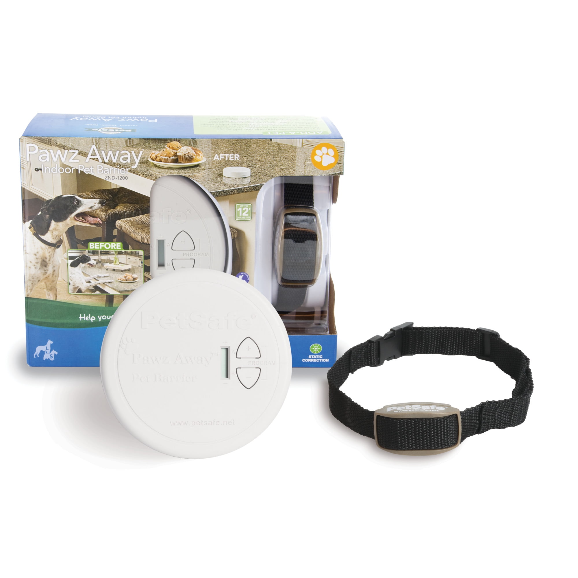 PetSafe Pawz Away Pet Barrier with Adjustable Range, Pet Proofing for Cats and Dogs, Static