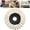 4.53 Inch, variant on Wool Polishing Wheel Disc Felt Flap Polishing Disc Buffing Pad for Angle Grinder Metal Marble Furniture Car