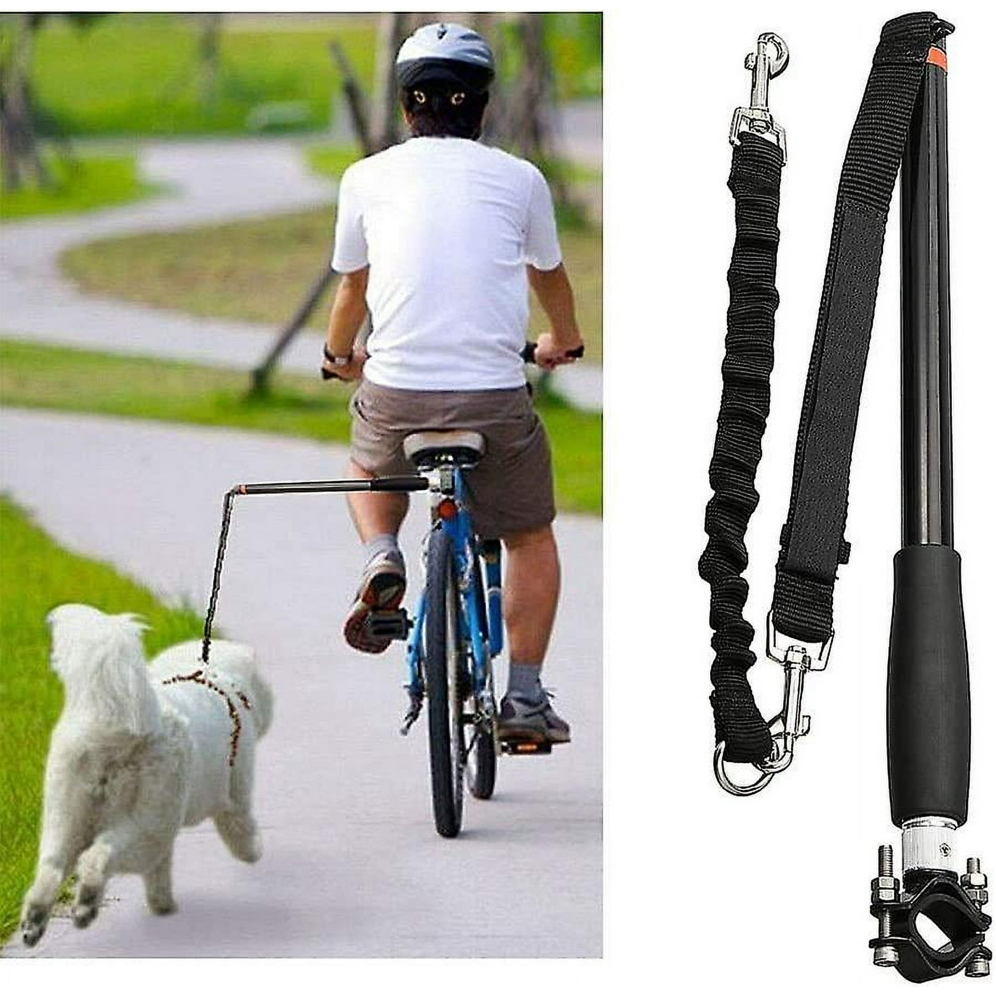 Dog leash for bike riding hotsell
