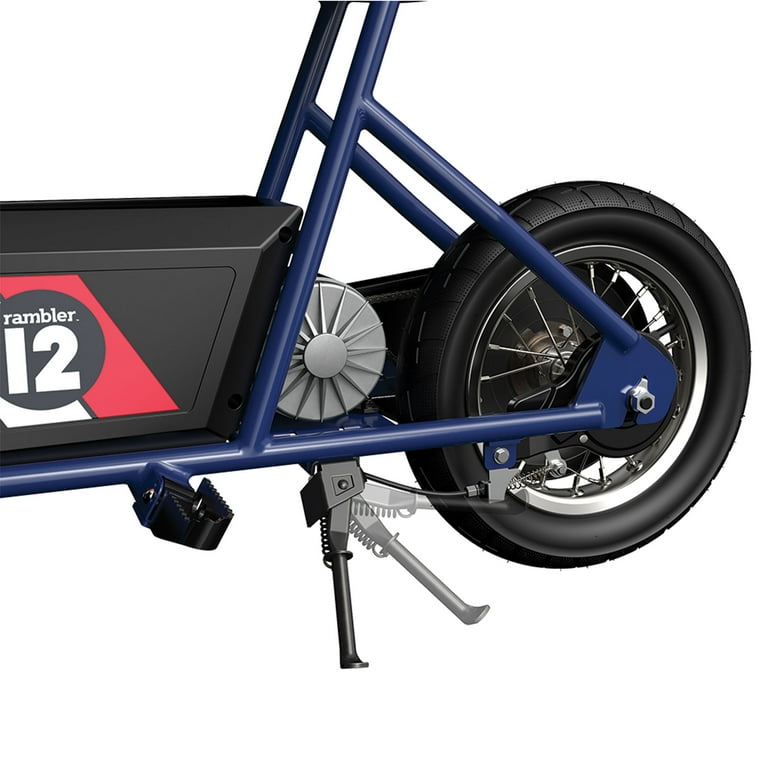 Razor Rambler 12 Retro Electric Bike, Age 13+, 14 Mph, Dark Blue