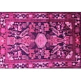 thumbnail image 1 of Ahgly Company Indoor Rectangle Animal Pink Traditional Area Rugs, 4' x 6', 1 of 4