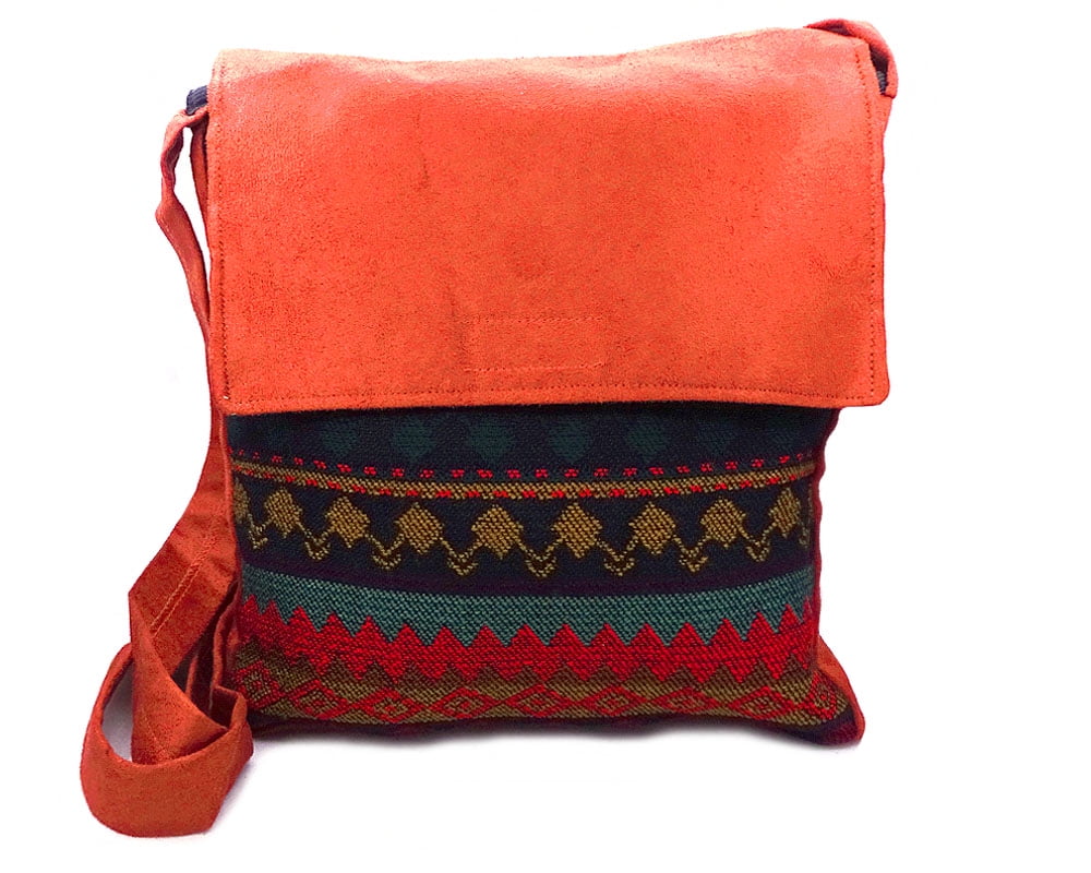 Hmong Ethnic Boho HandmadeLarge Deluxe Flower Clutch Bag Brand New from Thailand 