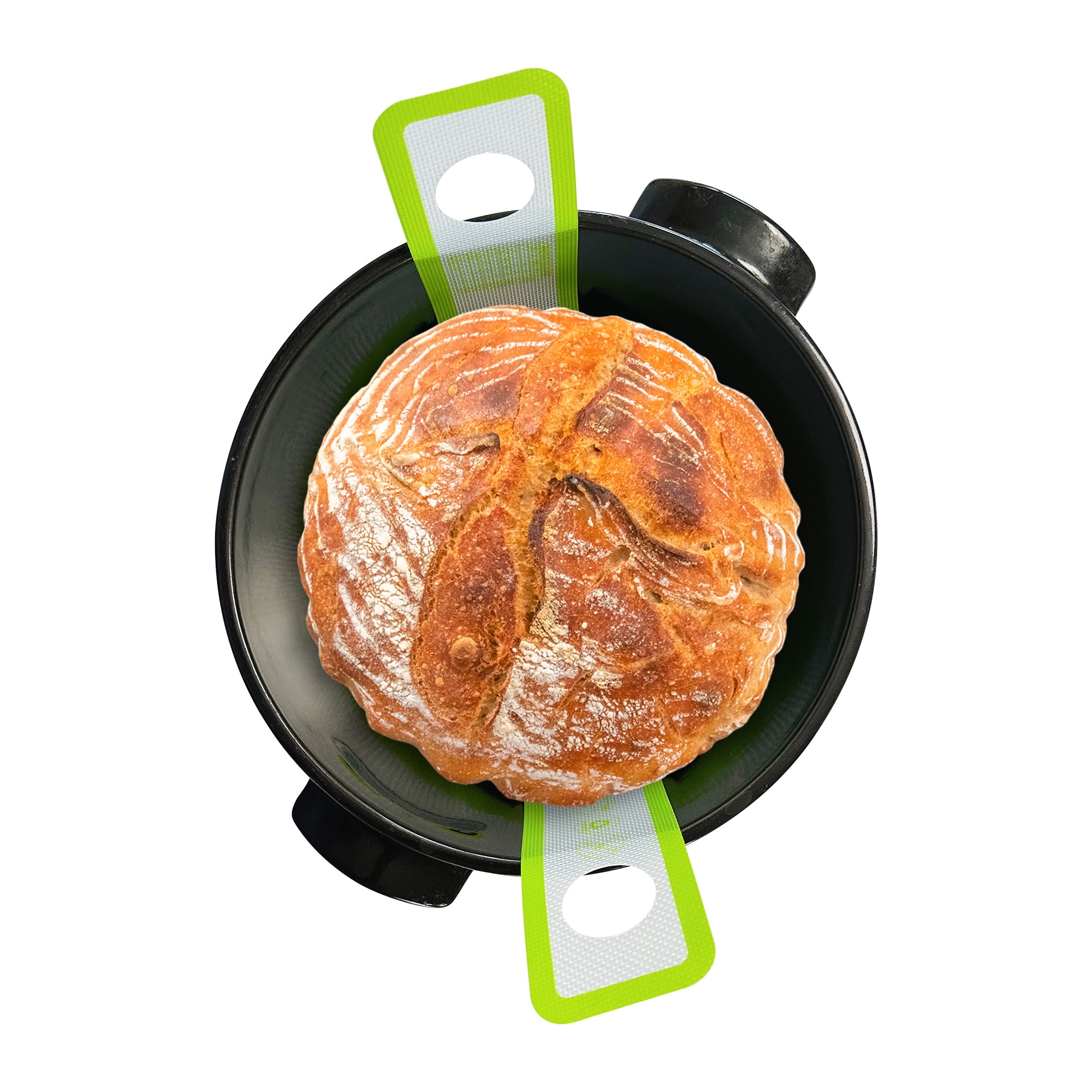 Fox Run Non-Stick Silicone Bread Sling For 4 or 5 Quart Dutch Ovens, Includes Measurements and Conversion Chart