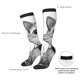thumbnail image 4 of Balery Cute Cat Meadow Sketch Calcetines novedosos Calcetines deportivos Calcetines hasta la rodilla Calcetines de algodón Calcetines originales y geniales, 4 of 6