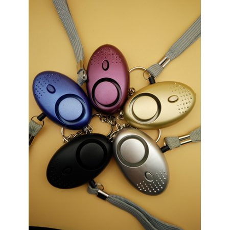 Personal Safety Alarm Magicfly 130 DB Decibels Portable Safe Personal Alarms Self-Defense Tools with LED Light for Women&Elders ()