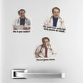 thumbnail image 4 of 3pcs/set Now Fridge Magnets, Dr. Fun Fridge Magnets Diet Support Kitchen Accessories, 4 of 4