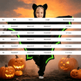 thumbnail image 2 of Ruyang Kids Boys Girls Hooded Jumpsuit Bat Wing Zip Up Halloween Outfit Autumn Holiday Party Dress Up Clothing 3-14 Years, 2 of 6