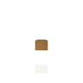 thumbnail image 4 of Liberty Wood 63" Floating Office Desk Cinnamon & Cream Off White Engineered Wood, 4 of 9