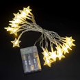 thumbnail image 4 of Morttic Star String Lights Battery Operated, 19.7ft 40 LED Twinkle Little Star Light Warm White, Indoor and Outdoor Decoration for Kids Room, Wall, Bedroom, 4 of 7