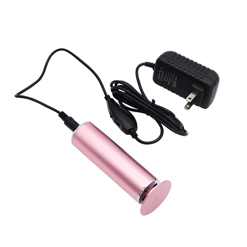 Upgraded Electric Foot Callus Remover , Professional Electric Foot File Sander Pedicure Tools for Dead Skin Cracked Heels, Adjustable Speed(Pink 12.*4.4cm)
