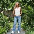 thumbnail image 6 of WQD 2 Pack Summer Tank Tops for Women V Neck Sleeveless Shirts Casual Loose Fit Trendy Workout Fashion Blouses, 6 of 10