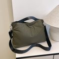 thumbnail image 3 of Bolso Bandolera Hobo Mujer Nylon Plisado Correa Ajustable, 3 of 9