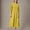 Yellow, variant on ZZwxWA Women's Summer Casual Long Dress Puff Sleeve High Waist Midi Dresses Solid Color Womens Sun Dress