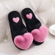thumbnail image 4 of Zapatos planos para mujer del Día de San Valentín, pantuflas peludas, pantuflas peludas acogedoras de felpa, zapatos de casa suaves y cálidos Wmkox8yii hj789, 4 of 4