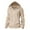 Khaki, variant on CQONEPT Womens Waffle Fleece Sweatshirts Zipper Drawstring Hoodies Fall Winter Casual Pullover Tops with Pockets Khaki M