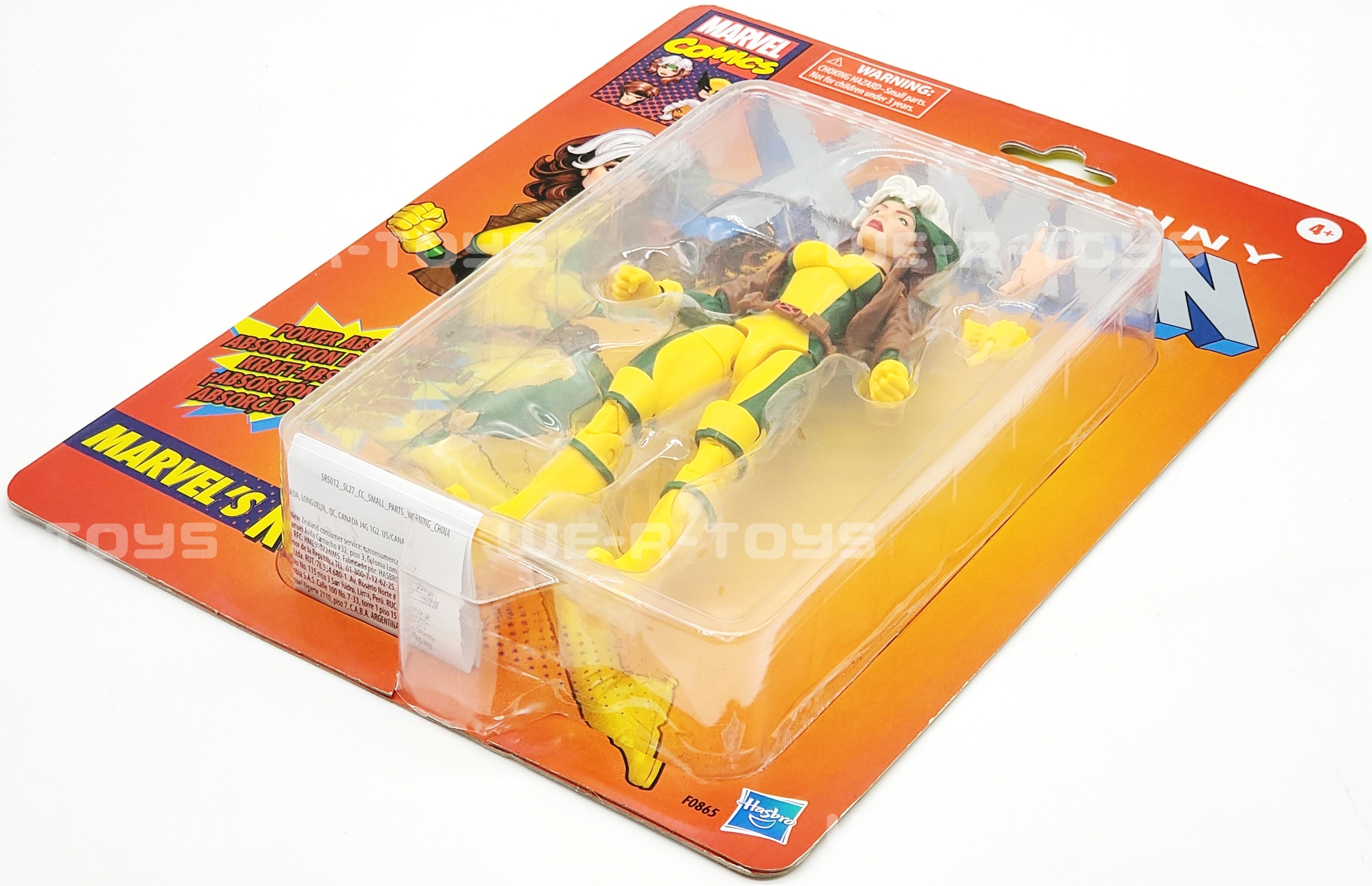 Hasbro The Uncanny X-Men Marvel's Rogue Action Figure with 2 Accessories, Premium Design, 6 in
