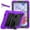 Purple, variant on Kids Case for Samsung Tab A7 10.4 2020 SM-T500, Slim Dual Layer Heavy Duty Shockproof Rugged Protective Cover with Stand & Shoulder Strap, Purple