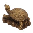 thumbnail image 4 of Brass Tortoise Statue, Fine Carving Brass Statue Tortoise Shape Long Lasting Decoration Great Gift Collection Easy Clean  For Gift Giving For Housewarming, 4 of 8