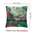 thumbnail image 4 of Ullo0ord Red Floral Throw Pillow Covers for Living Room Bedroom Couch Sofa Chair Bed Pillow Covers Home Outdoor Modern Pillowcase with Hidden Zipper, 4 of 7