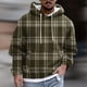 thumbnail image 2 of Men's Print Plush Warm Coat Fleece Sweater Casual Coat Pocket Sweater Autumn Winter Coat4XL, 2 of 5