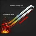 thumbnail image 4 of facefd Barbecue Tong Stainless Steel Grill Clip Kitchen Food Clips Multi-Function Barbecue Clamp, 4 of 5