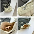 thumbnail image 5 of JUYGO Nylon Bow Hobo Bags Cute Tote Bag Crossbody Purse Trendy Underarm Shoulder Bag Lightweight Work Satchels Top-Handle Bag, 5 of 6