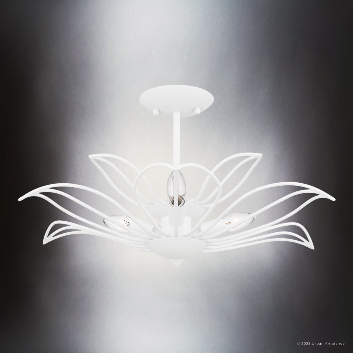 Luxury Eclectic Ceiling Light, Warm White, UQL6530