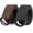 C-black+coffee, variant on Men Canvas Belt Web Fabric Casual Belt with Black Double D-ring 1 1/2" Wide Set of 2