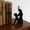 Black, variant on DAMAI Reading Statue Sculpture Abstract Art Ornament Modern Ornament, Suitable For Home Living Room Bedroom Office Bookshelf Table Bookcase Decoration