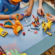 LEGO Pokémon SMART Play: Charizard vs. Jolteon Ultimate Battle - All-in-One Set with 2 SMART Bricks, 4 Tags, 2 Figures & Charger - Interactive Toy - Gift for Boys and Girls, Ages 8+ 72167