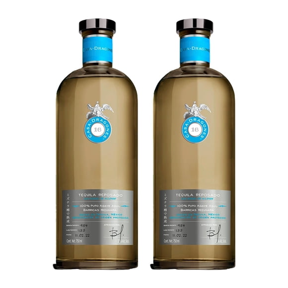 Pack de 2 Tequila Casa Dragones Mizunara 750 ml Casa Dragones