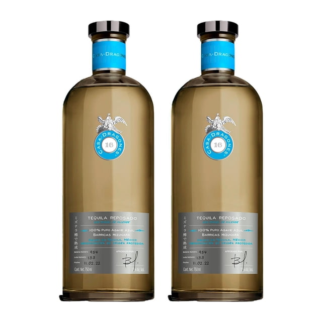 Pack de 2 Tequila Casa Dragones Mizunara 750 ml Casa Dragones